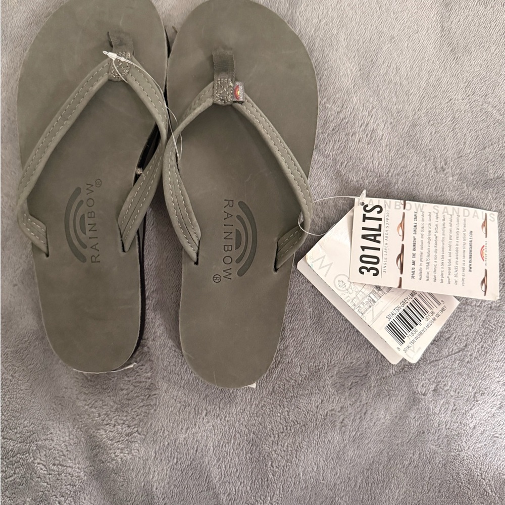 Rainbow Olive Sandals